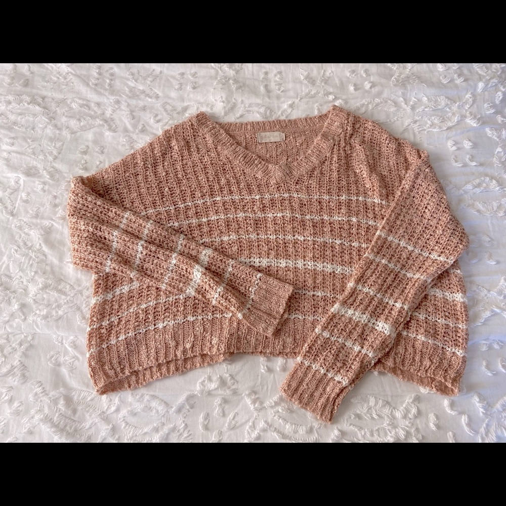 Crop Sweater Top